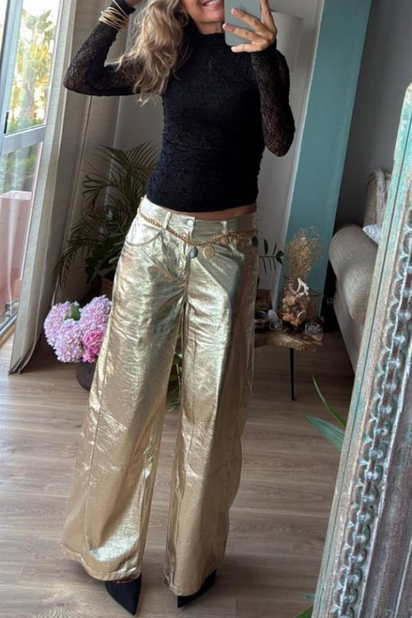 GOLDEN BEAUTY, PANTS