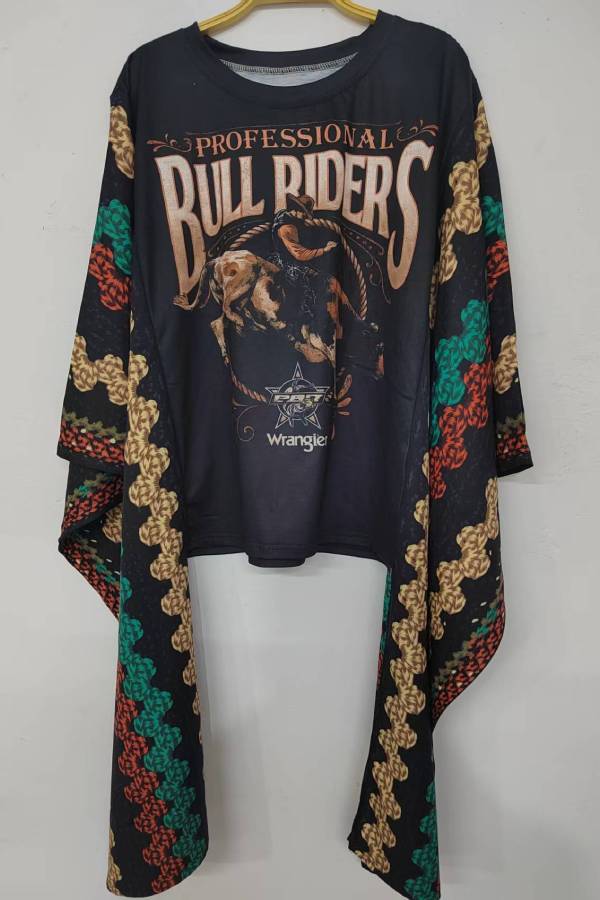 Bull Riders Rope Sleeve Tee