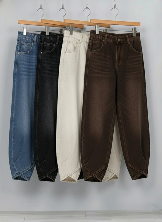 New Arrivalsđ„ Women's Casual Simple Denim Cotton Pants