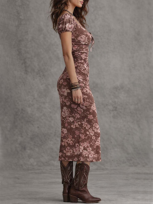 Country Concert Outfit Retro Music Festival Summer Dress