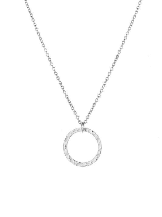 LUXE Organic Open Circle Necklace