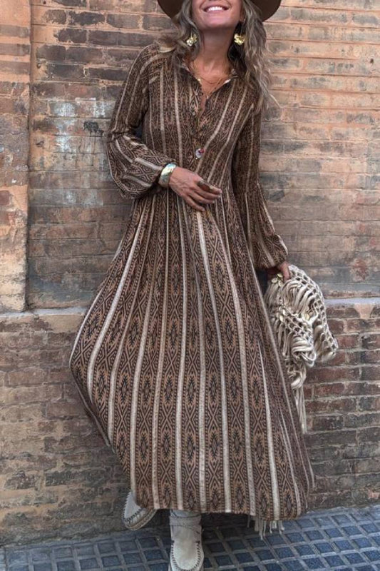 DESIRE camel, long dress