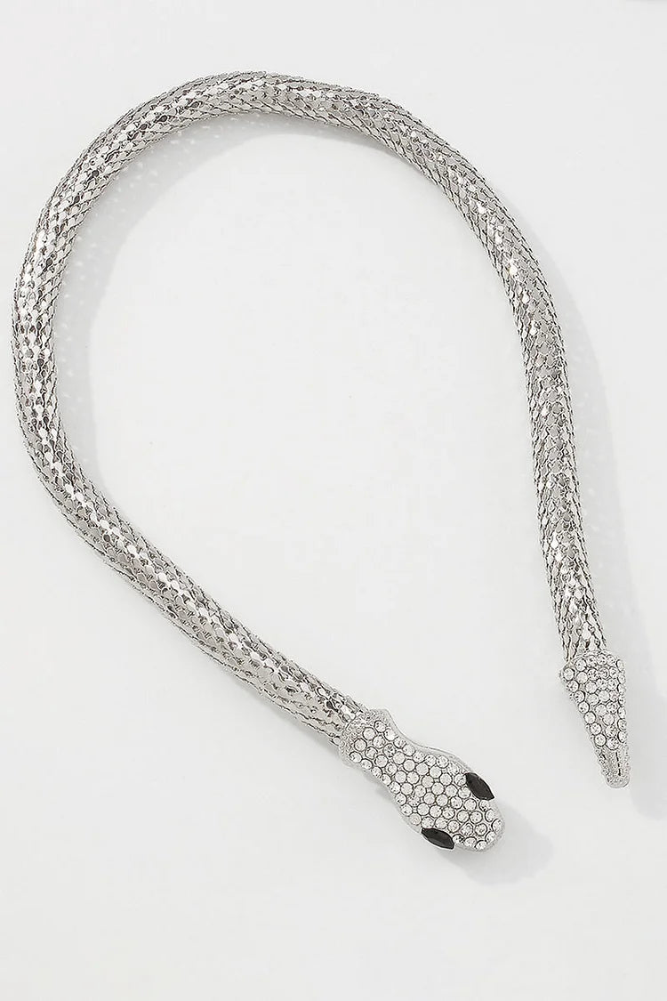 Fashion Rhinestone Snake Alloy Necklace