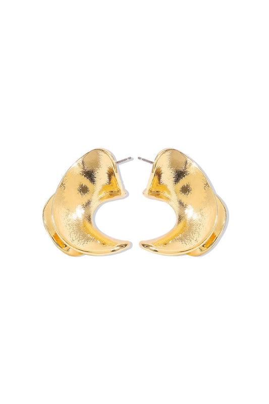 Asymmetrical Textured Earrings
