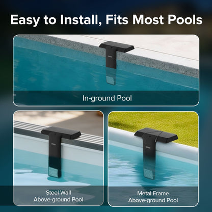 Solar RGB LED Pool Light with Remote Control
