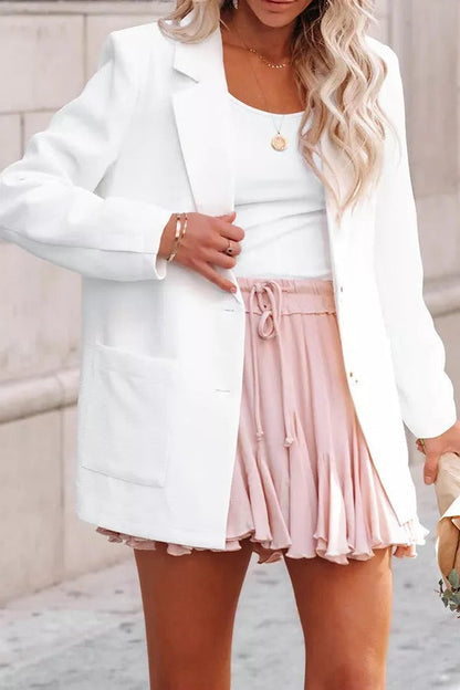 Effortless Dreaming Pocketed Blazer