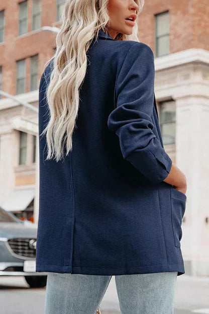 Effortless Dreaming Pocketed Blazer