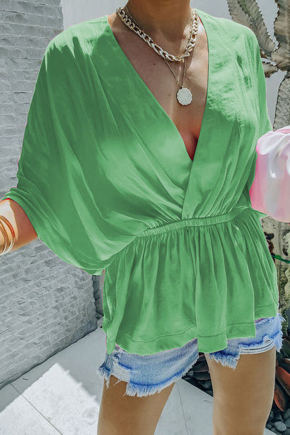 Love Stories Peplum Blouse