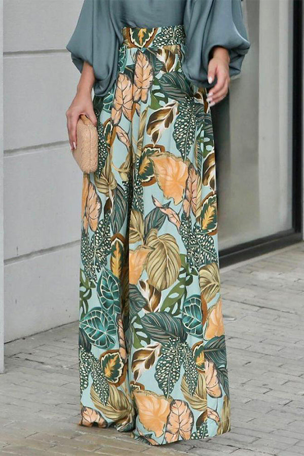 Casual Print Two Piece Set