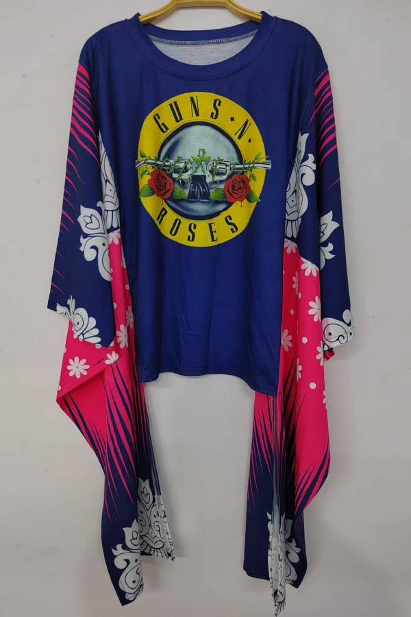GNR Pink Sleeve Tee