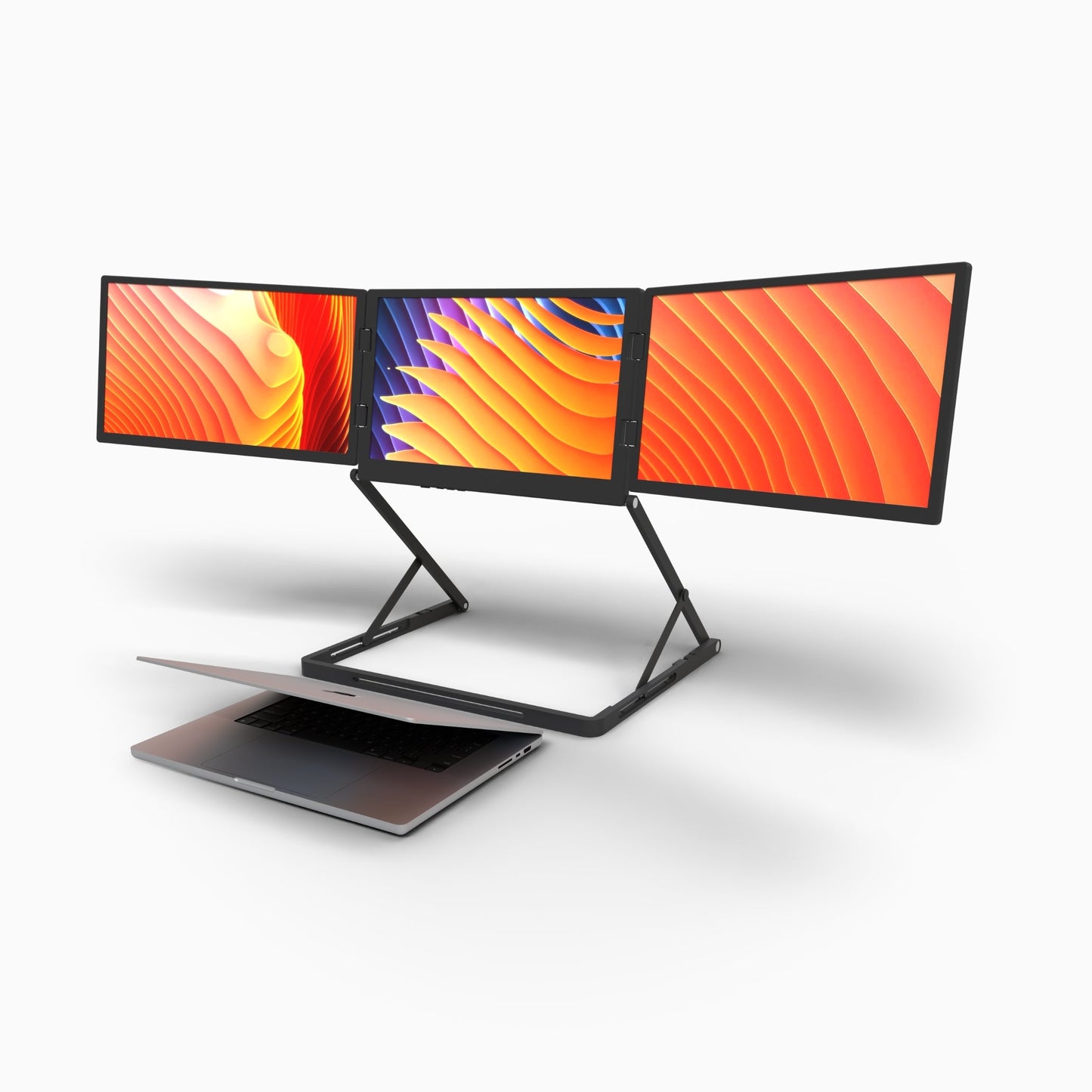 Triple 4K Screens in One Portable Package