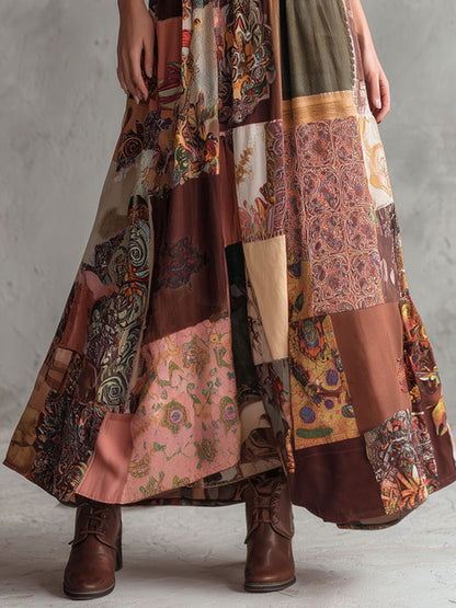 Country Concert Outfit Retro Music Festival Summer Dress