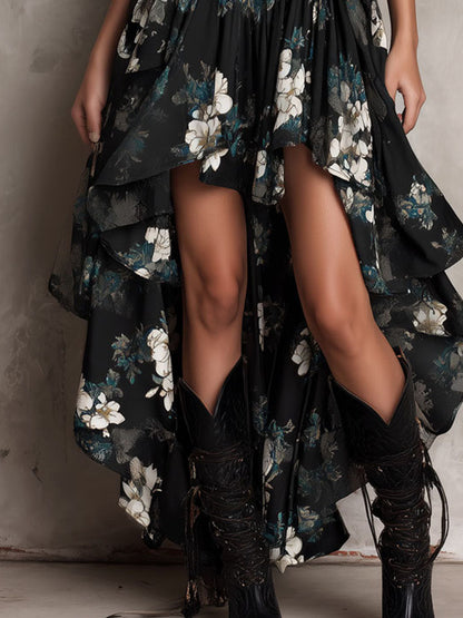 Country Concert Outfit Retro Music Festival Summer Dress