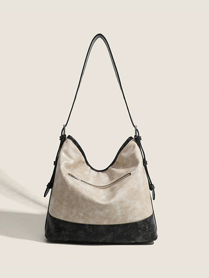 Women's Fashionable Color-block Handbag MDA0826H3Y