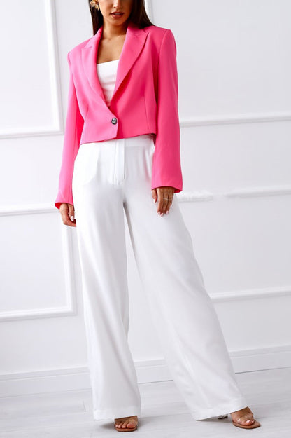Leave Together Cropped Blazer