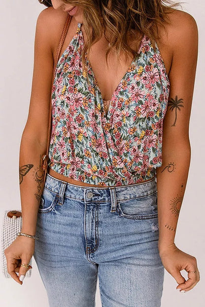 Book The Trip Floral Tank Top