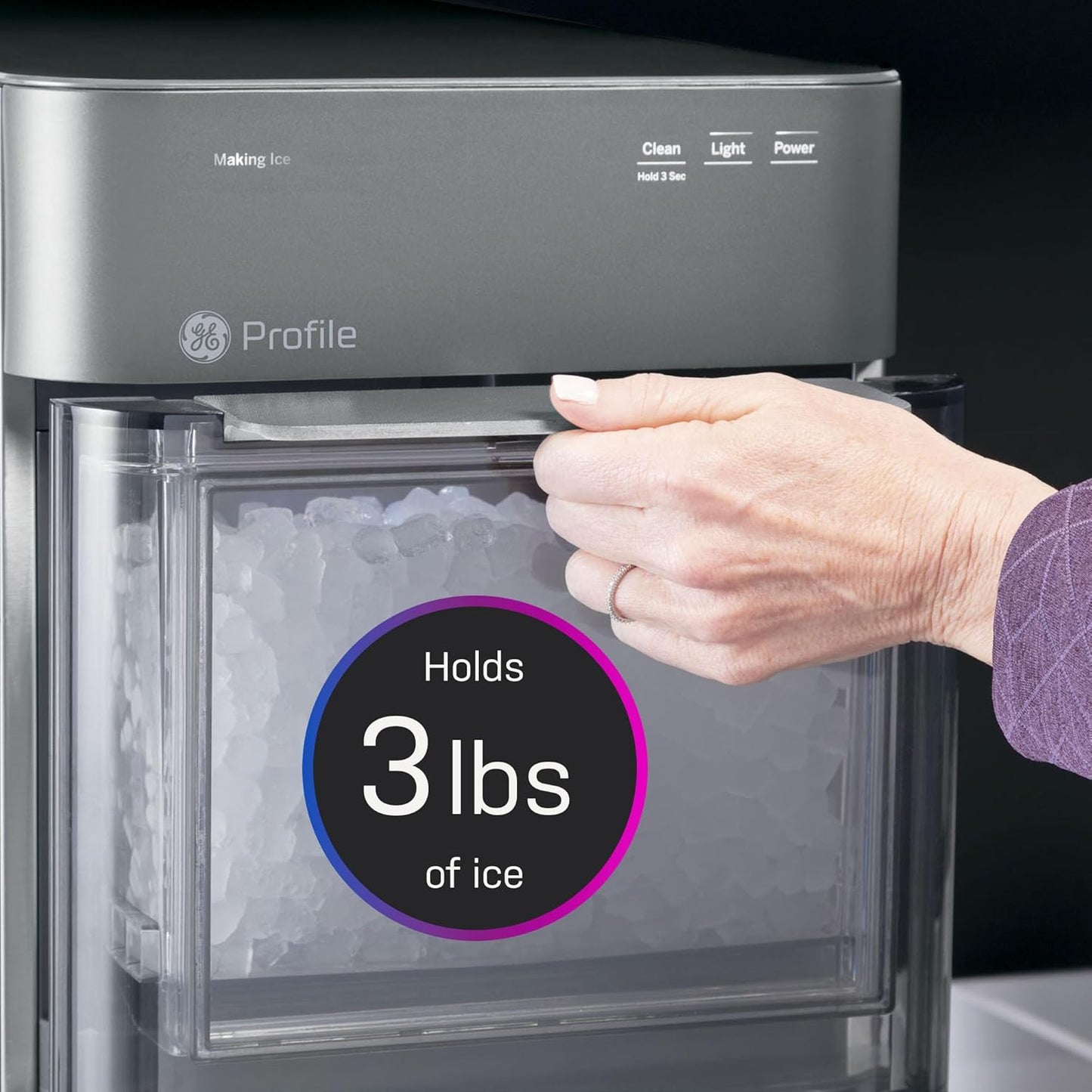 Chewable Crunchable Countertop Nugget Ice Maker