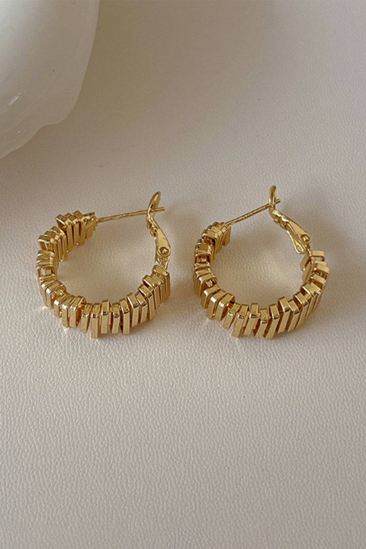 Geometric Hoop Earrings