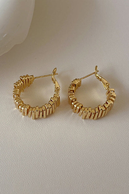 Geometric Hoop Earrings
