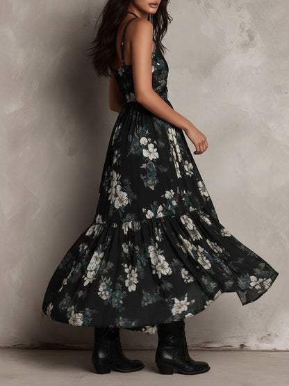 Country Concert Outfit Retro Music Festival Summer Dress