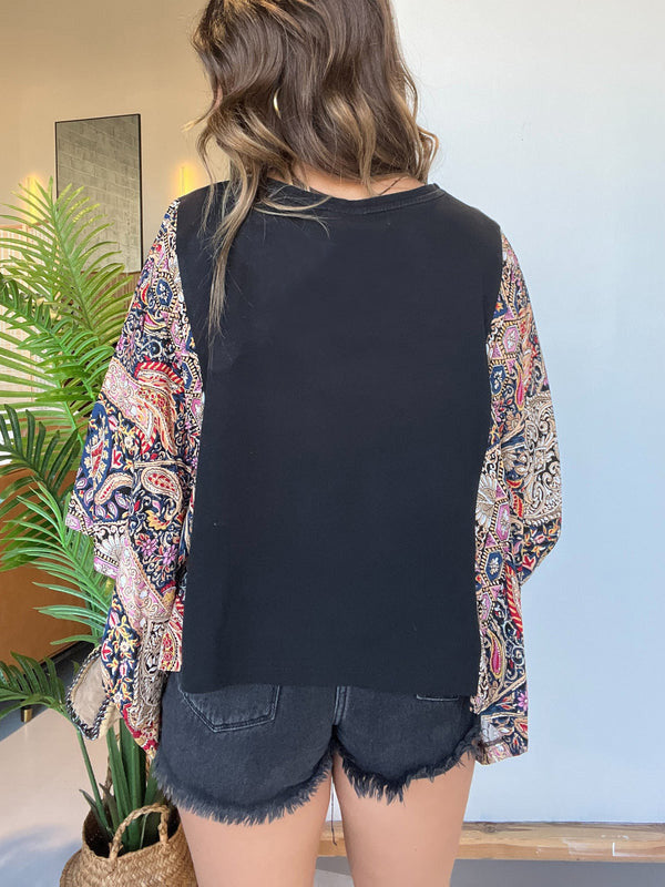 Mix & Match Tee Black（No Patch）