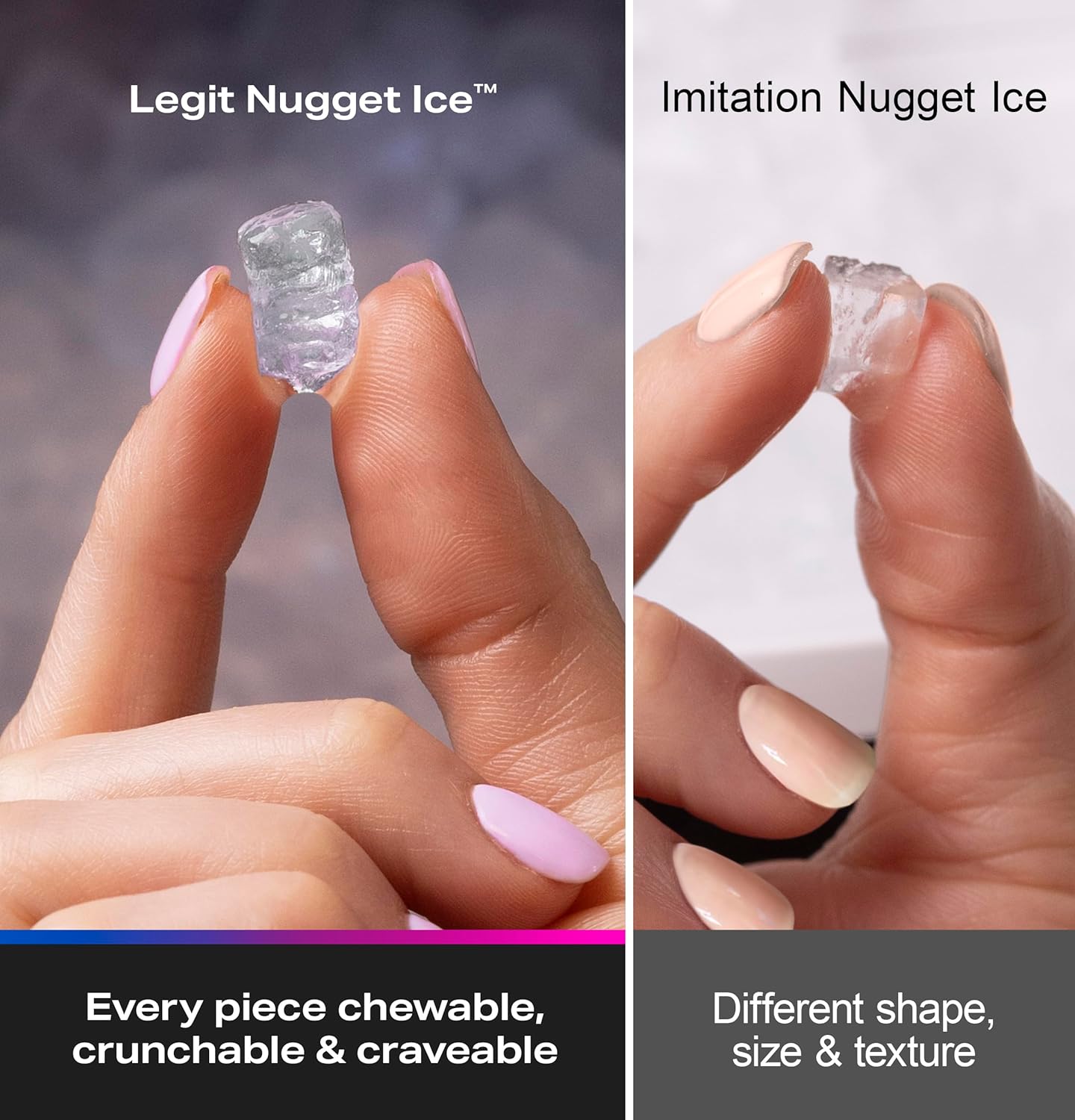 Chewable Crunchable Countertop Nugget Ice Maker