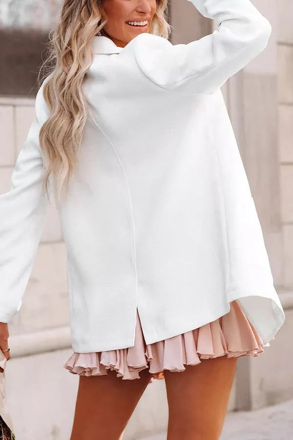 Effortless Dreaming Pocketed Blazer
