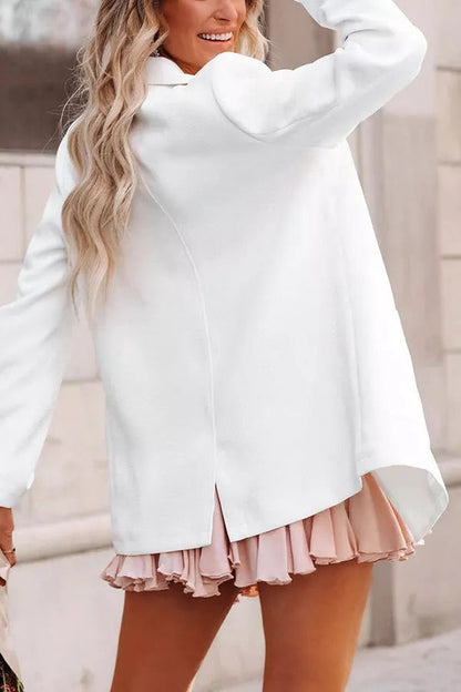 Effortless Dreaming Pocketed Blazer