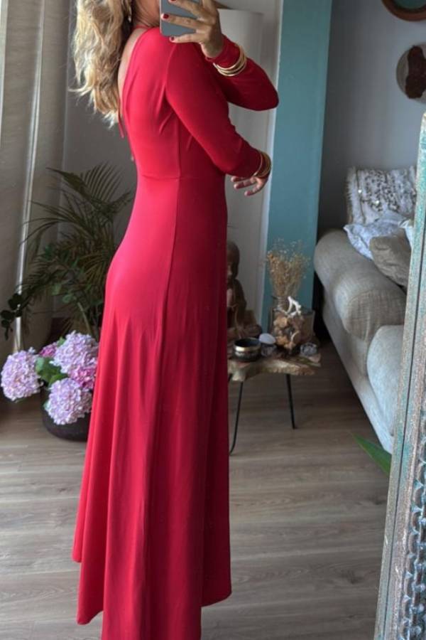DUPIN red, long dress