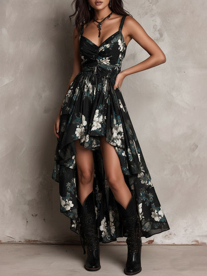 Country Concert Outfit Retro Music Festival Summer Dress