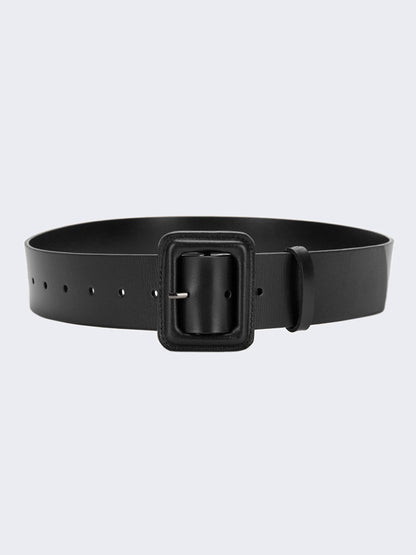Women's Fashion Imitation Leather Solid Color Square Belt MDA0155H9Y