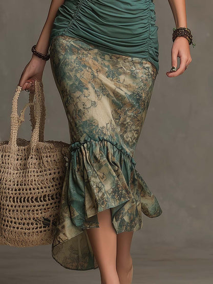 Country Concert Outfit Retro Music Festival Summer Dress