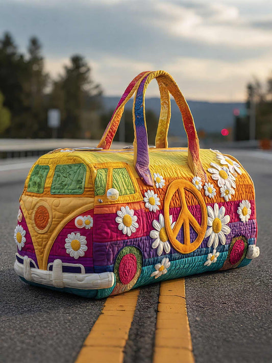 ✨Hippie Van Quilted Duffle Bag