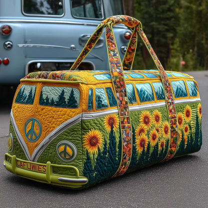 ✨Hippie Van Quilted Duffle Bag