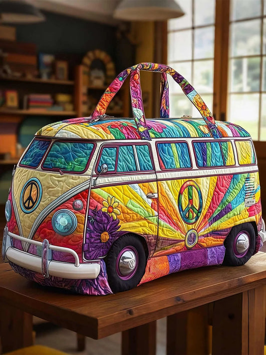 ✨Hippie Van Quilted Duffle Bag