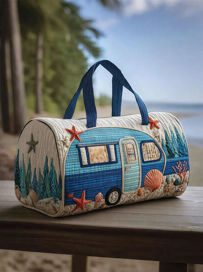 ✨Hippie Van Quilted Duffle Bag