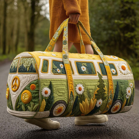 ✨Hippie Van Quilted Duffle Bag