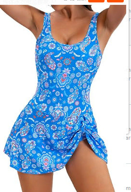 👙Last Day Sale 50% OFF💃Women's One Piece Tummy Control Tie Knot Swimsuit