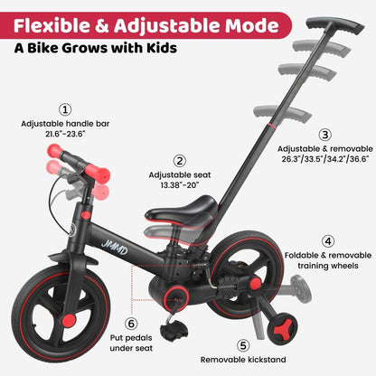 Self-balancing scooter 6-in-1 Kids Bike
