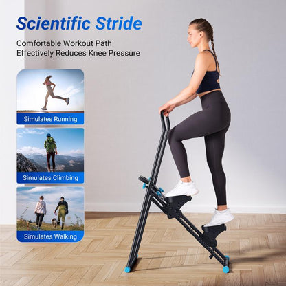 Stair Stepper with Handlebar for Full-Body Workout