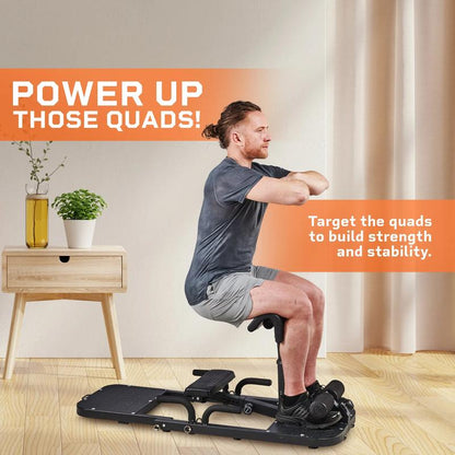 The Ultimate Hip Thrust Device targeting your Glutes