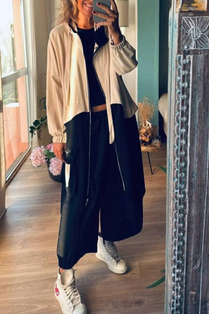MAGALI beige/black, sweatshirt