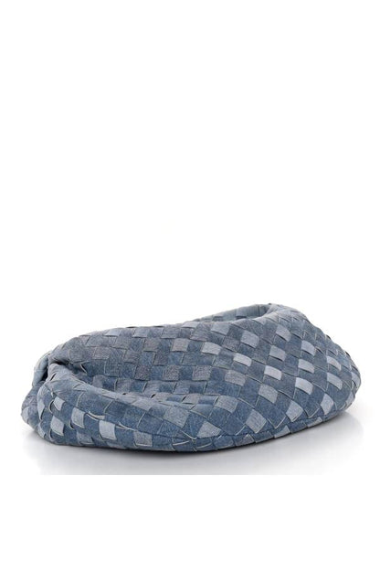 Denim Woven Tote Bag