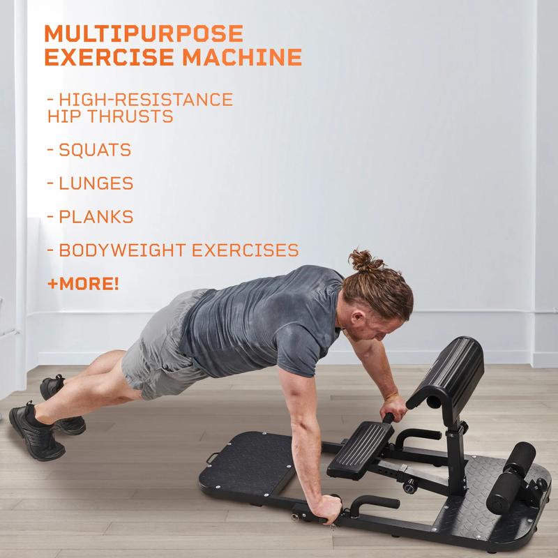The Ultimate Hip Thrust Device targeting your Glutes