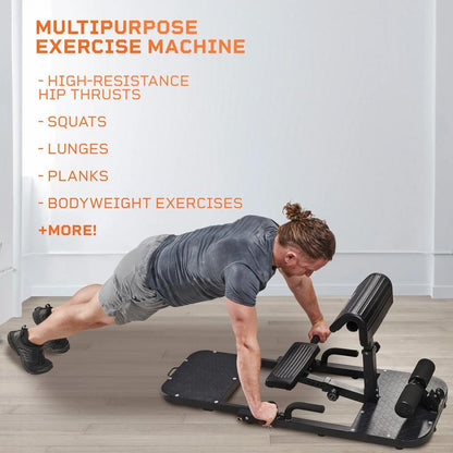 The Ultimate Hip Thrust Device targeting your Glutes