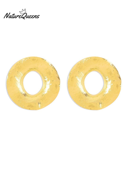 Retro Large Circle Earrings