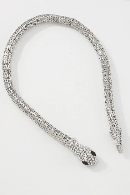 Fashion Rhinestone Snake Alloy Necklace
