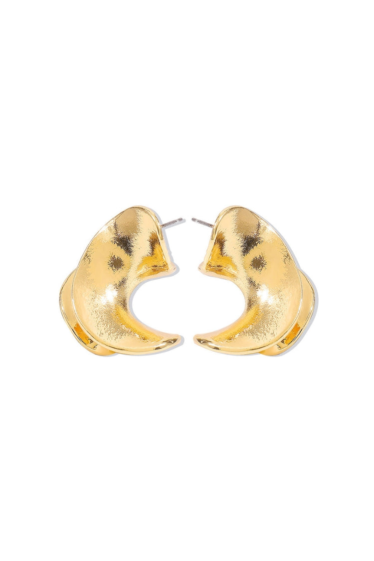 Asymmetrical Textured Earrings