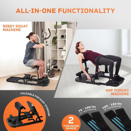 The Ultimate Hip Thrust Device targeting your Glutes