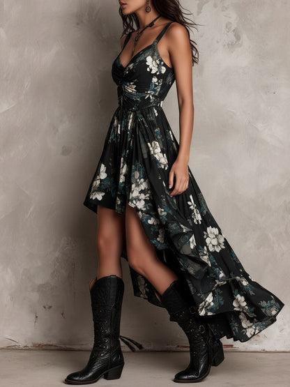 Country Concert Outfit Retro Music Festival Summer Dress
